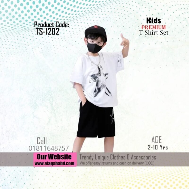 Premium Quality T-Shirt And Pant Combo Set For Baby ts1202