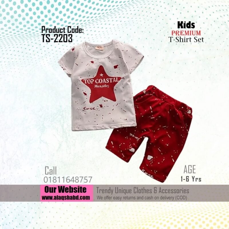 Premium Quality T-Shirt And Pant Combo Set For Baby ts2203