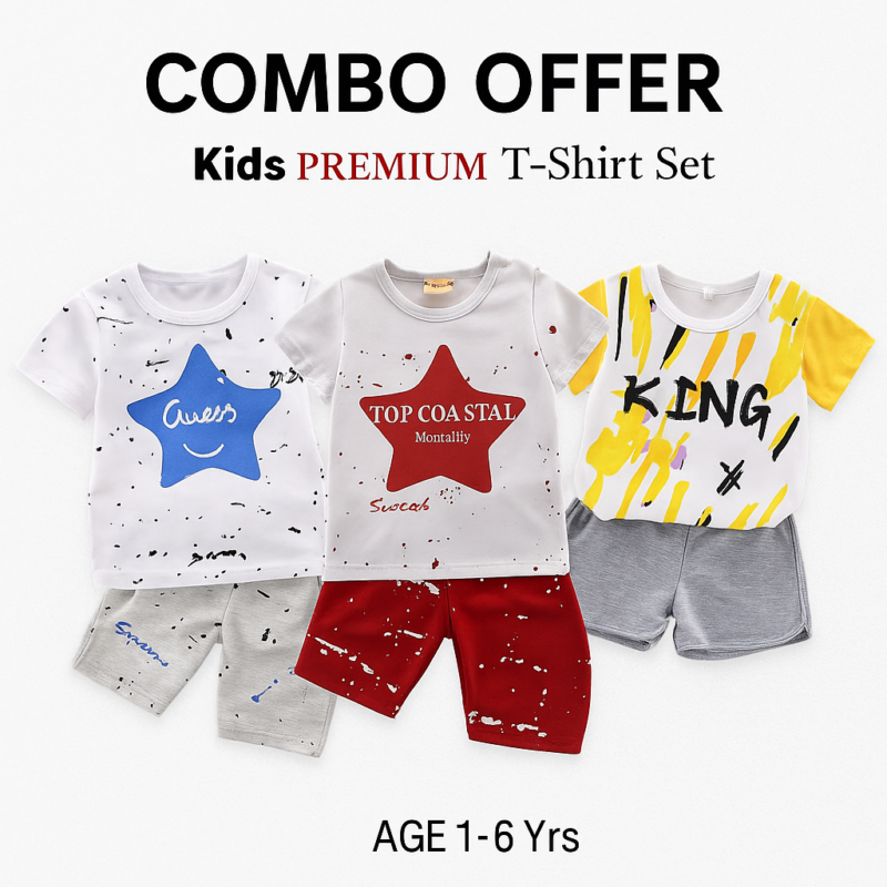 3 Set Combo Offer For Baby 1-6 Years